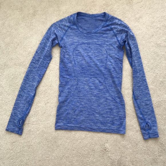 lululemon athletica Tops - Lululemon. Swiftly Long Sleeve. Blue.